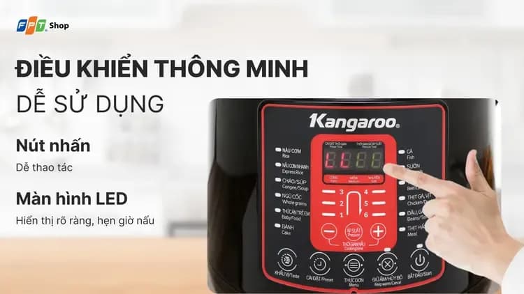 Nồi áp suất điện Kangaroo KG6P2 6 lít - Giá rẻ nhất hôm nay - Ảnh 17