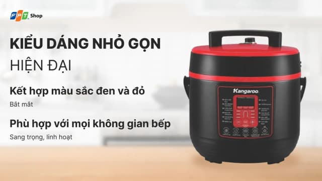 Top 1 so sánh giá Nồi áp suất điện Kangaroo KG6P2 6 lít - Tìm sản phẩm giá rẻ nhất - Ảnh 4