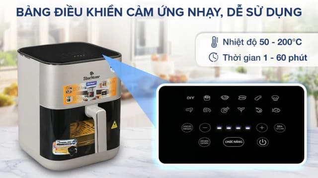 So sánh giá Nồi chiên không dầu BlueStone 6 lít AFB-5867 rẻ nhất? - Ảnh 12