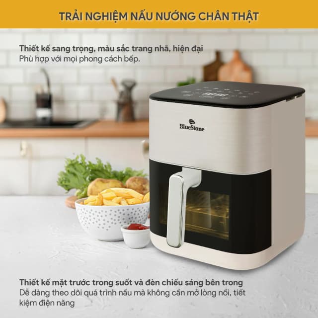 So sánh giá Nồi chiên không dầu BlueStone 6 lít AFB-5867 rẻ nhất? - Ảnh 10