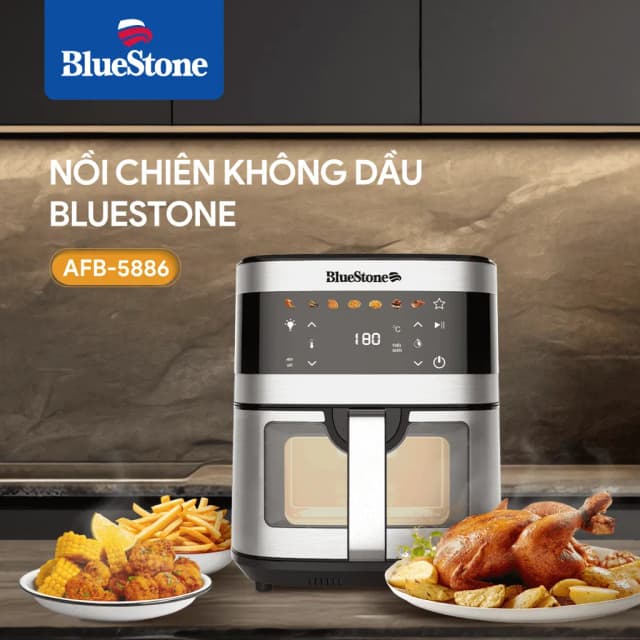So sánh giá Nồi chiên không dầu BlueStone 9 lít AFB-5886 rẻ nhất? - Ảnh 2