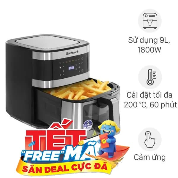 So sánh giá Nồi chiên không dầu BlueStone 9 lít AFB-5886 rẻ nhất? - Ảnh 13