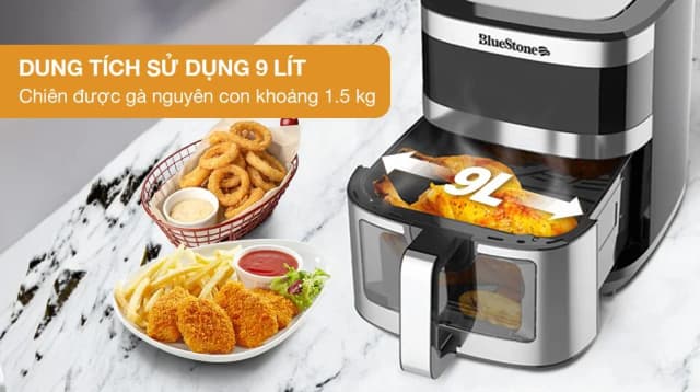 So sánh giá Nồi chiên không dầu BlueStone 9 lít AFB-5886 rẻ nhất? - Ảnh 17