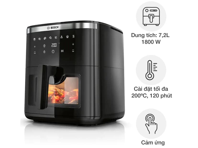 So sánh giá Nồi chiên không dầu Bosch 7.2 lít MAF671B0 - Tìm sản phẩm giá rẻ nhất - Ảnh 4