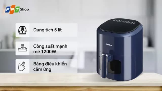 Top 1 so sánh giá Nồi chiên không dầu Gaabor 5 lít AF-45M02A - Tìm sản phẩm giá rẻ nhất - Ảnh 18