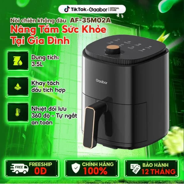Top 1 so sánh giá Nồi chiên không dầu Gaabor 5 lít AF-45M02A - Tìm sản phẩm giá rẻ nhất - Ảnh 27