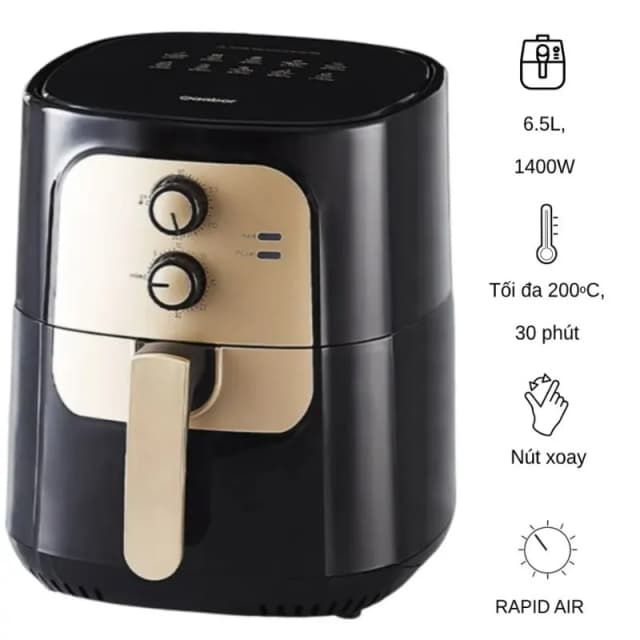 Top 1 so sánh giá Nồi chiên không dầu Gaabor 5 lít AF-45M02A - Tìm sản phẩm giá rẻ nhất - Ảnh 33