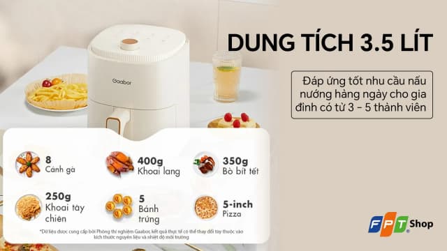 Top 1 so sánh giá Nồi chiên không dầu Gaabor 5 lít AF-45M02A - Tìm sản phẩm giá rẻ nhất - Ảnh 39