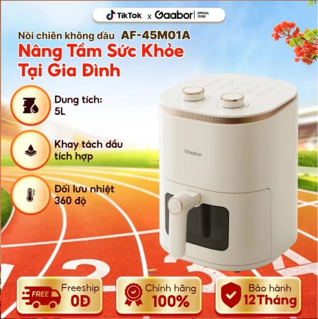 Top 1 so sánh giá Nồi chiên không dầu Gaabor 5 lít AF-45M02A - Tìm sản phẩm giá rẻ nhất - Ảnh 5