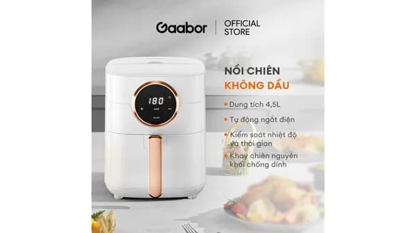 Top 1 so sánh giá Nồi chiên không dầu Gaabor 5 lít AF-45M02A - Tìm sản phẩm giá rẻ nhất - Ảnh 44