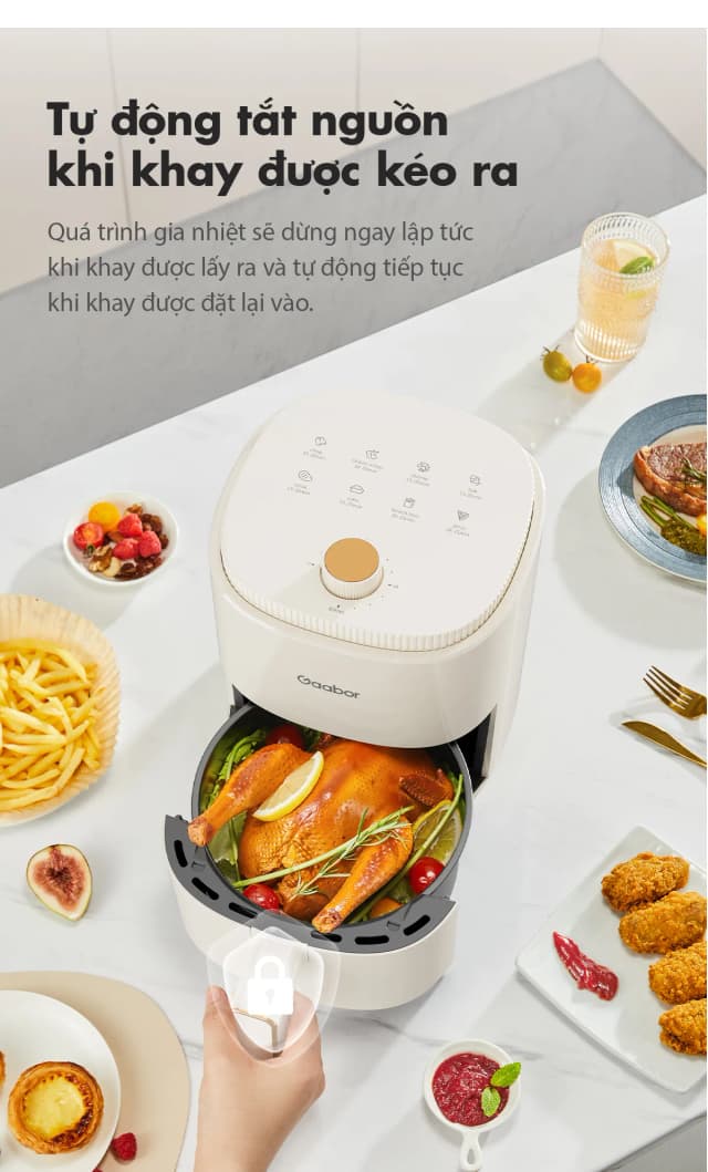 Top 1 so sánh giá Nồi chiên không dầu Gaabor 5 lít AF-45M02A - Tìm sản phẩm giá rẻ nhất - Ảnh 47