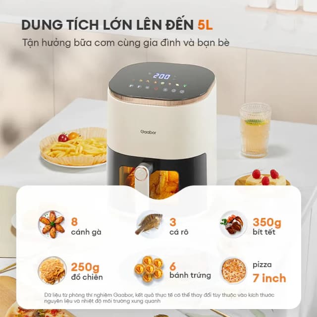 Top 1 so sánh giá Nồi chiên không dầu Gaabor 5 lít AF-45M02A - Tìm sản phẩm giá rẻ nhất - Ảnh 49