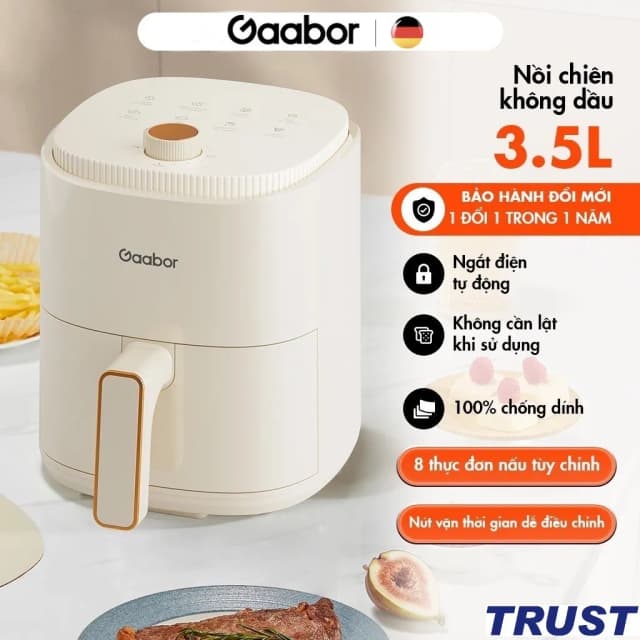 Top 1 so sánh giá Nồi chiên không dầu Gaabor 5 lít AF-45M02A - Tìm sản phẩm giá rẻ nhất - Ảnh 9