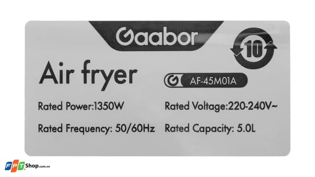 Top 1 so sánh giá Nồi chiên không dầu Gaabor 5 lít AF-45M02A - Tìm sản phẩm giá rẻ nhất - Ảnh 82