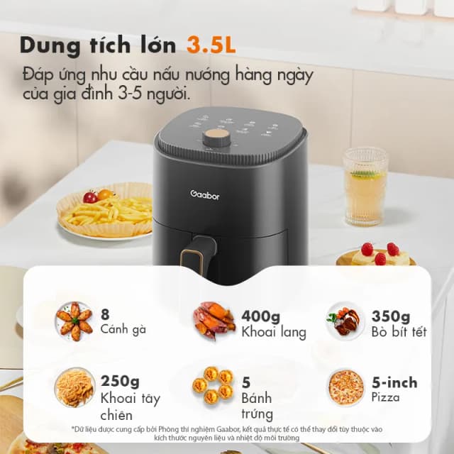 Top 1 so sánh giá Nồi chiên không dầu Gaabor 5 lít AF-45M02A - Tìm sản phẩm giá rẻ nhất - Ảnh 84