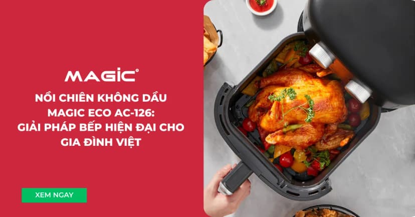 Nồi chiên không dầu Magic Eco 8 lít AC-162 - Giá rẻ nhất hôm nay - Ảnh 16