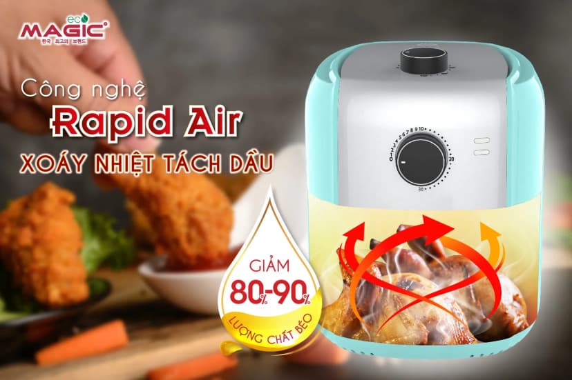 Nồi chiên không dầu Magic Eco 8 lít AC-162 - Giá rẻ nhất hôm nay - Ảnh 21