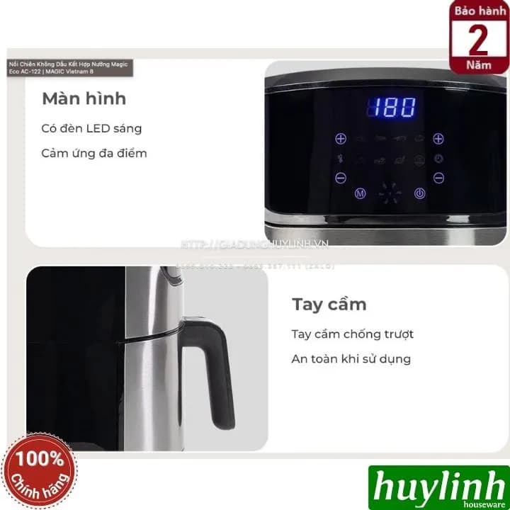 Nồi chiên không dầu Magic Eco 8 lít AC-162 - Giá rẻ nhất hôm nay - Ảnh 40