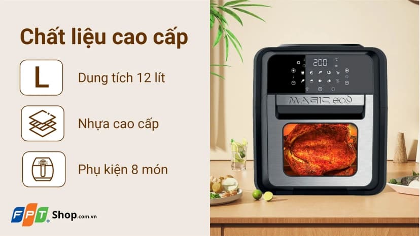 Nồi chiên không dầu Magic Eco 8 lít AC-162 - Giá rẻ nhất hôm nay - Ảnh 49