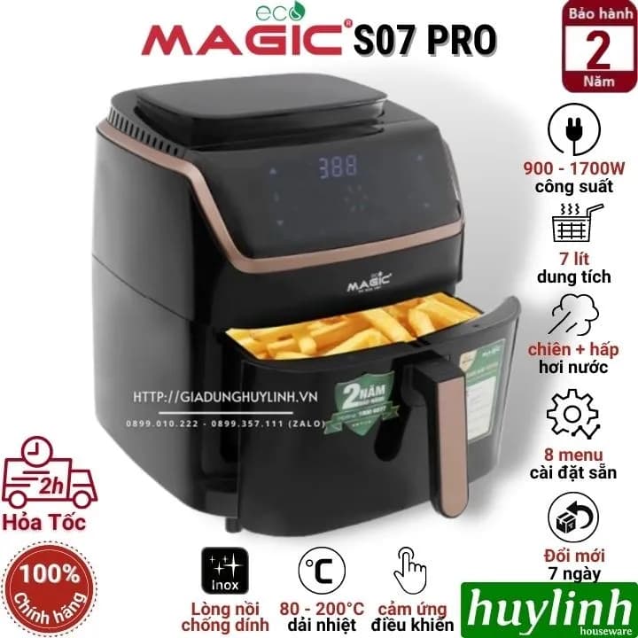 Nồi chiên không dầu Magic Eco 8 lít AC-162 - Giá rẻ nhất hôm nay - Ảnh 58