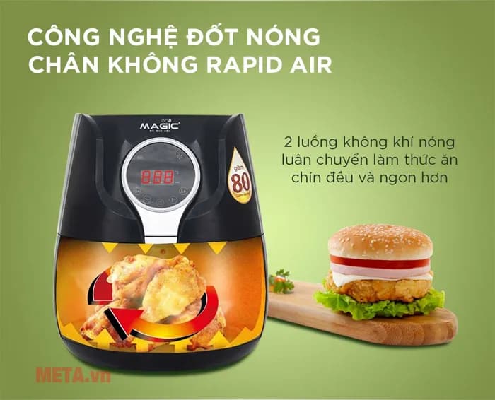Nồi chiên không dầu Magic Eco 8 lít AC-162 - Giá rẻ nhất hôm nay - Ảnh 76