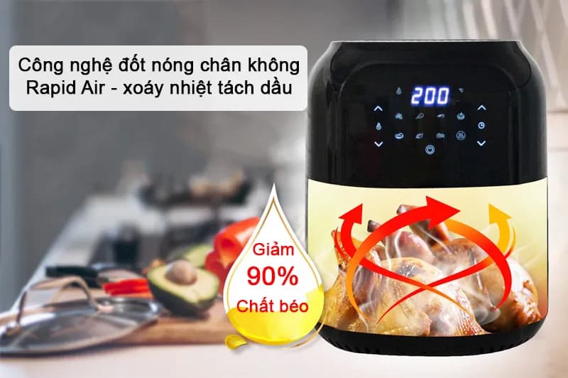Nồi chiên không dầu Magic Eco 8 lít AC-162 - Giá rẻ nhất hôm nay - Ảnh 88
