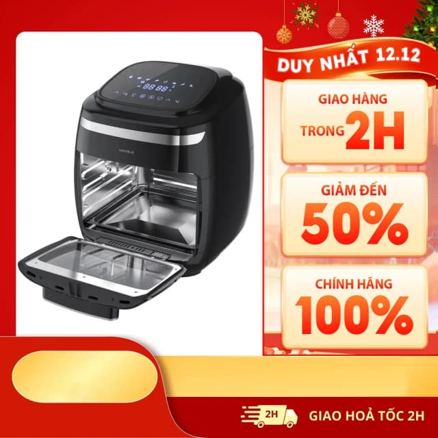 Top 1 so sánh giá Nồi chiên không dầu Paveden 11 lít PAF-1118 - Tìm sản phẩm giá rẻ nhất - Ảnh 6