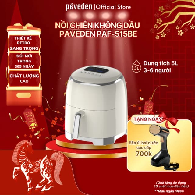So sánh giá Nồi chiên không dầu Paveden 5 lít PAF-515BE rẻ nhất? - Ảnh 8