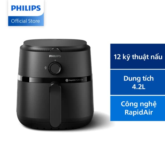 Top 1 so sánh giá Nồi chiên không dầu Philips 4.2 lít NA120/00 - Tìm sản phẩm giá rẻ nhất - Ảnh 12