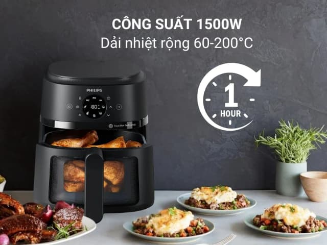 Top 1 so sánh giá Nồi chiên không dầu Philips 4.2 lít NA220/00 - Tìm sản phẩm giá rẻ nhất - Ảnh 11