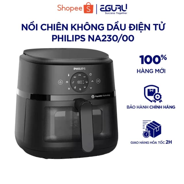 Top 1 so sánh giá Nồi chiên không dầu Philips 6.2 lít NA230/00 - Tìm sản phẩm giá rẻ nhất - Ảnh 9