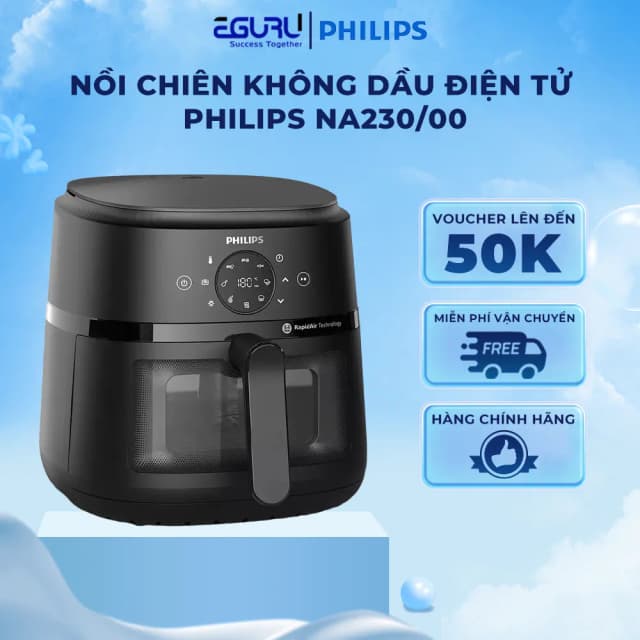Top 1 so sánh giá Nồi chiên không dầu Philips 6.2 lít NA230/00 - Tìm sản phẩm giá rẻ nhất - Ảnh 10