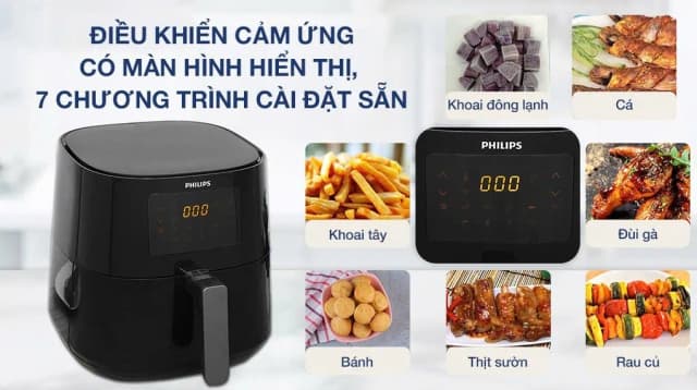 So sánh giá Nồi chiên không dầu Philips 6.2 lít HD9280/90 rẻ nhất? - Ảnh 16