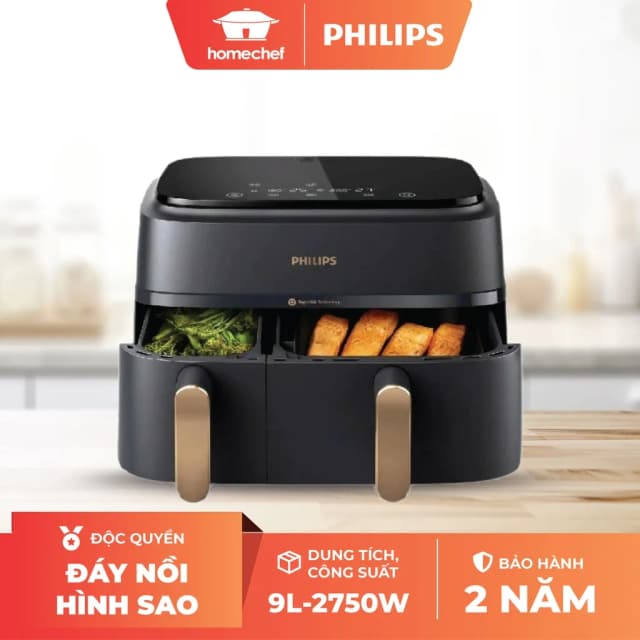 So sánh giá Nồi chiên không dầu Philips 9 lít NA352/00 rẻ nhất? - Ảnh 11