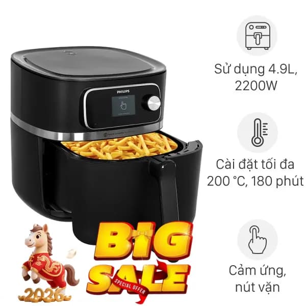 So sánh giá Nồi chiên không dầu Sharp 6 lít KF-AF60EV-BK rẻ nhất? - Ảnh 15