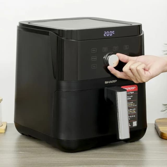 So sánh giá Nồi chiên không dầu Sharp 6 lít KF-AF60EV-BK rẻ nhất? - Ảnh 6