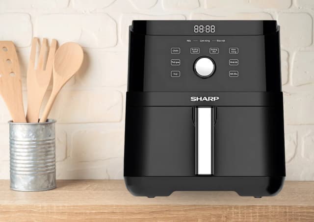 So sánh giá Nồi chiên không dầu Sharp 6 lít KF-AF60EV-BK rẻ nhất? - Ảnh 9