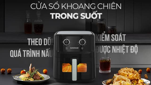 Top 1 so sánh giá Nồi chiên không dầu Sunhouse 6.5 lít SHD4032 - Tìm sản phẩm giá rẻ nhất - Ảnh 17