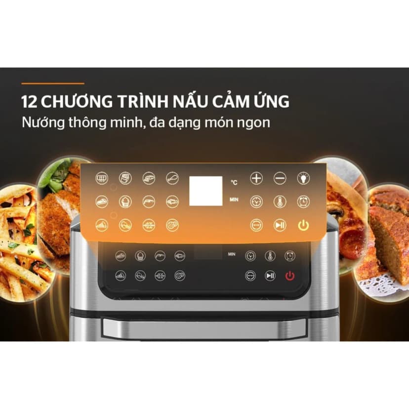 Nồi chiên không dầu Sunhouse Mama 12 lít SHD4094 - Giá rẻ nhất hôm nay - Ảnh 3