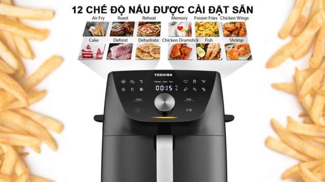 So sánh giá Nồi chiên không dầu Toshiba 7.4 lít AF-74CP1URVN(H) rẻ nhất? - Ảnh 14