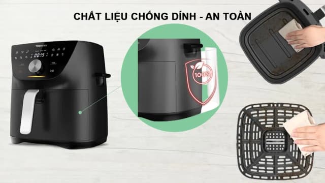 So sánh giá Nồi chiên không dầu Toshiba 7.4 lít AF-74CP1URVN(H) rẻ nhất? - Ảnh 19