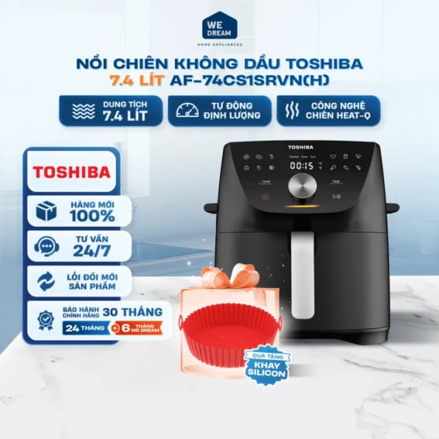 So sánh giá Nồi chiên không dầu Toshiba 7.4 lít AF-74CP1URVN(H) rẻ nhất? - Ảnh 20