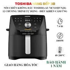 So sánh giá Nồi chiên không dầu Toshiba 7.4 lít AF-74CP1URVN(H) rẻ nhất? - Ảnh 6