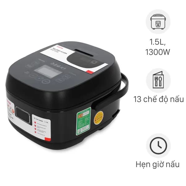 So sánh giá Nồi cơm cao tần Toshiba 1.5 lít RC-15IP1UVN(K) rẻ nhất? - Ảnh 12