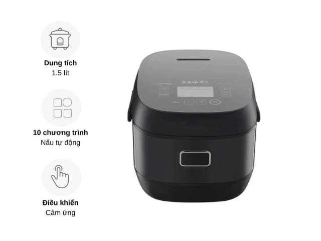 So sánh giá Nồi cơm cao tần Toshiba 1.5 lít RC-15IP1UVN(K) rẻ nhất? - Ảnh 13