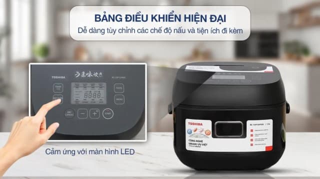 So sánh giá Nồi cơm cao tần Toshiba 1.5 lít RC-15IP1UVN(K) rẻ nhất? - Ảnh 3