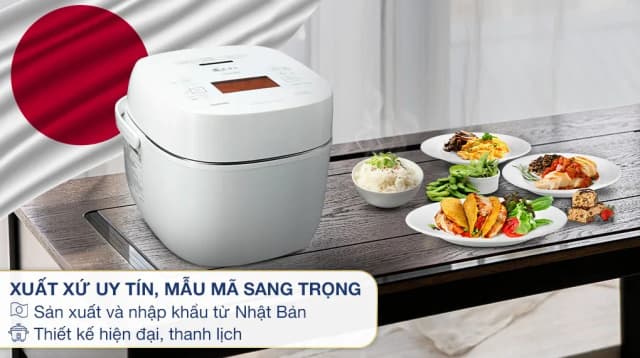 So sánh giá Nồi cơm áp suất cao tần Toshiba 1.8 lít RC-18VXWVN(W) rẻ nhất? - Ảnh 8