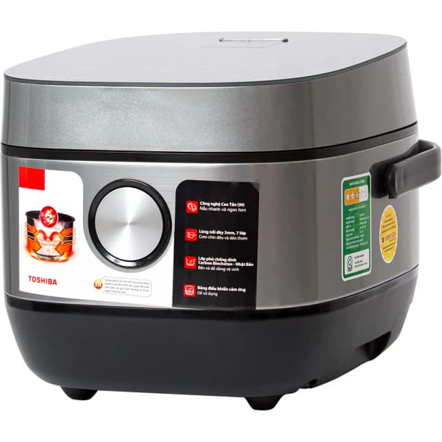 Nồi cơm cao tần Toshiba 1 lít RC-10IP1PV - Ảnh 3
