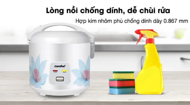 Nồi cơm nắp gài Comfee 1.5 lít CR-CM1520(D) - Ảnh 12
