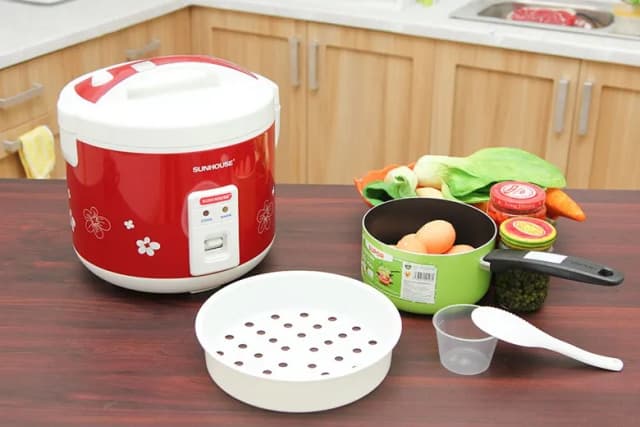 So sánh giá Nồi cơm nắp gài Sunhouse 1.8 lít SHD8600DMX rẻ nhất? - Ảnh 14